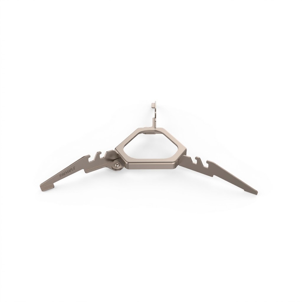 Base Gas ASH Titanium Canister Stand